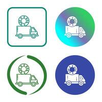 Delivery Truck Vector Icon