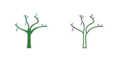 Tree with no Leaves Vector Icon