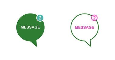 Message Bubbles Vector Icon