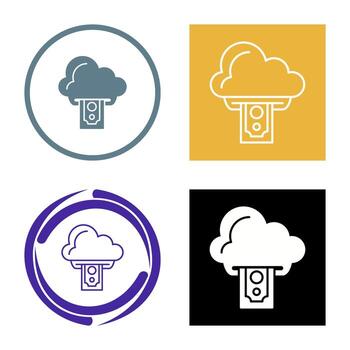 Cloud Computing Vector Icon
