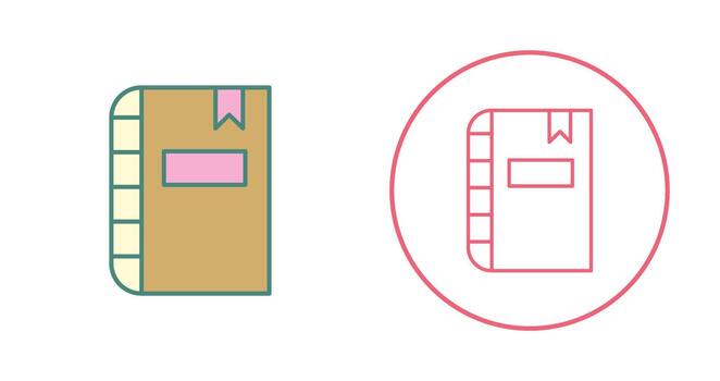 Diary Vector Icon