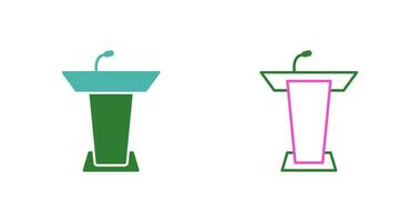 Podium Vector Icon