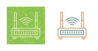 icono de vector de enrutador wifi