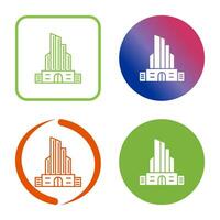 Office Building Vector Icon