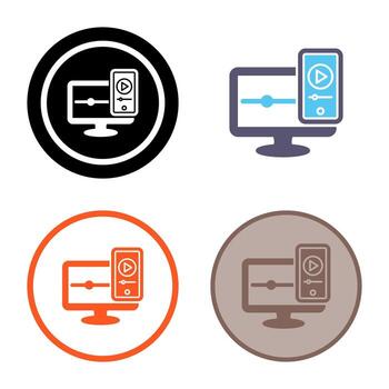 icono de vector sensible