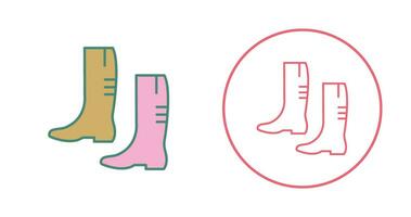 Gardening Boots Vector Icon