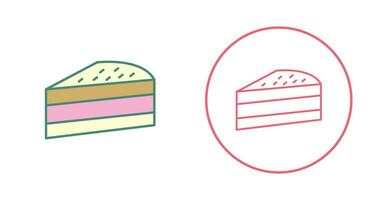 Cake Slice Vector Icon