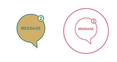 Message Bubbles Vector Icon