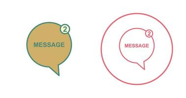 Message Bubbles Vector Icon