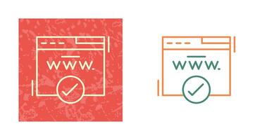 Domain Vector Icon