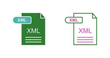 XML Vector Icon