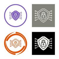 Cyber Security Vector Icon