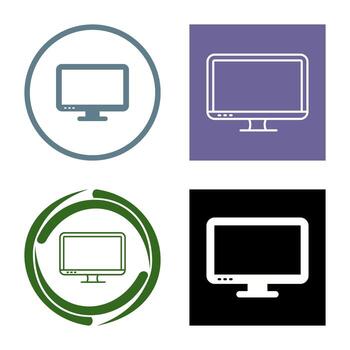 Lcd Vector Icon