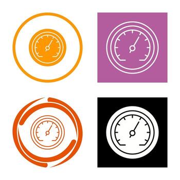 Speedometer Vector Icon