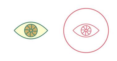 Unique Eye Vector Icon