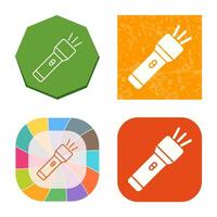 Flashlight Vector Icon