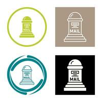 Mail Box Vector Icon