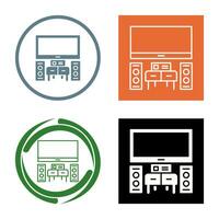 Home Theater Vector Icon