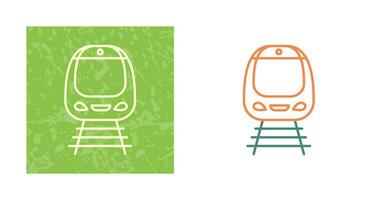 icono de vector de tren