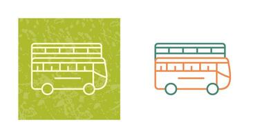 Double Bus Vector Icon