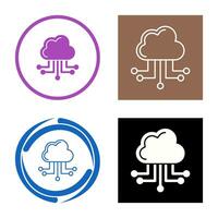 Cloud Computing Vector Icon