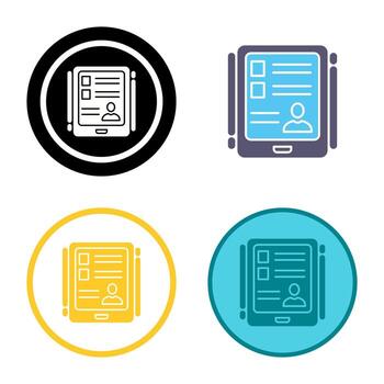Tablet Vector Icon