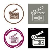 Clapper Board Vector Icon