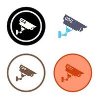 icono de vector de cctv