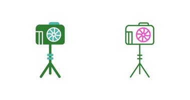 Unique Camera Stand Vector Icon