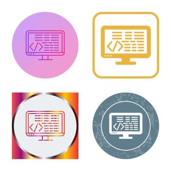 Coding Vector Icon