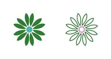 Unique Flower Vector Icon