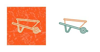 Wheelbarrow Vector Icon