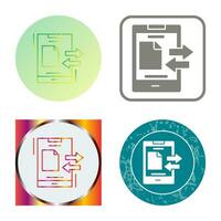 Data Transfer Vector Icon