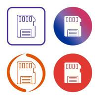 Memory Card Vector Icon