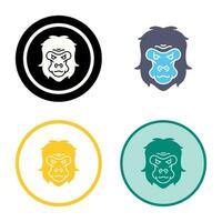 Gorilla Vector Icon