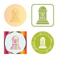 Mail Box Vector Icon