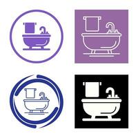 Bathtub Vector Icon