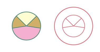 Pie Chart Analysis Vector Icon