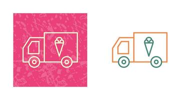 Icecream Van Vector Icon