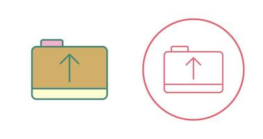Unique Folder Vector Icon