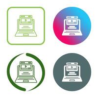 Webinar Vector Icon