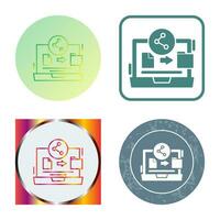 File Share Vector Icon