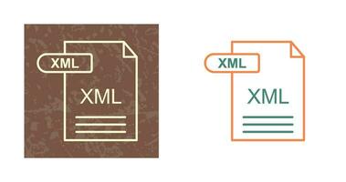 XML Vector Icon