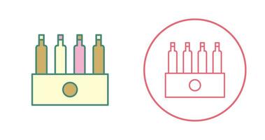Unique Pack of Beers Vector Icon