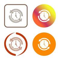 Run Time Vector Icon