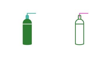 Unique Oxygen Tanks Vector Icon