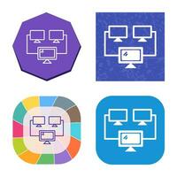 Connected Systems Vector Icon