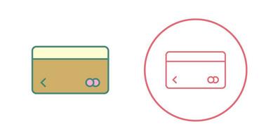 Unique Credit Card Vector Icon