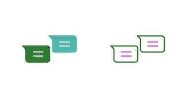 Unique Messages Vector Icon