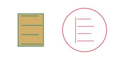 Unique Left Align Vector Icon